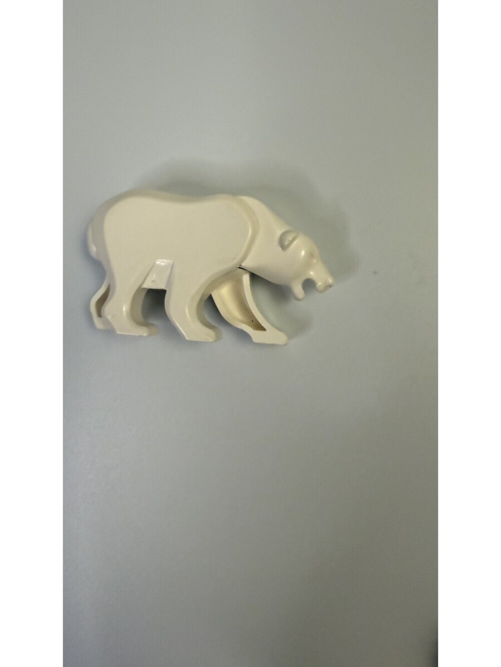 Lego White Polar Bear Alaska Explore Posable Head and Legs CITY ZOO 6520 6575
